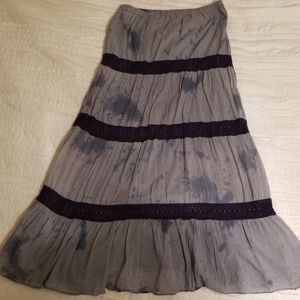 Blue Tie Dye Michael Kors Skirt